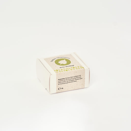 Festes Shampoo Birke-Waldduft 60 g