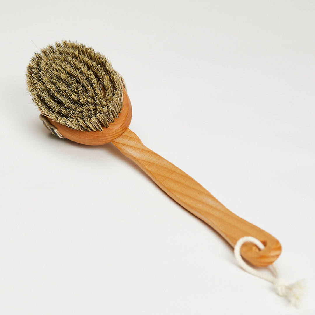 Körperbürste mit abnehmbarem Stiel