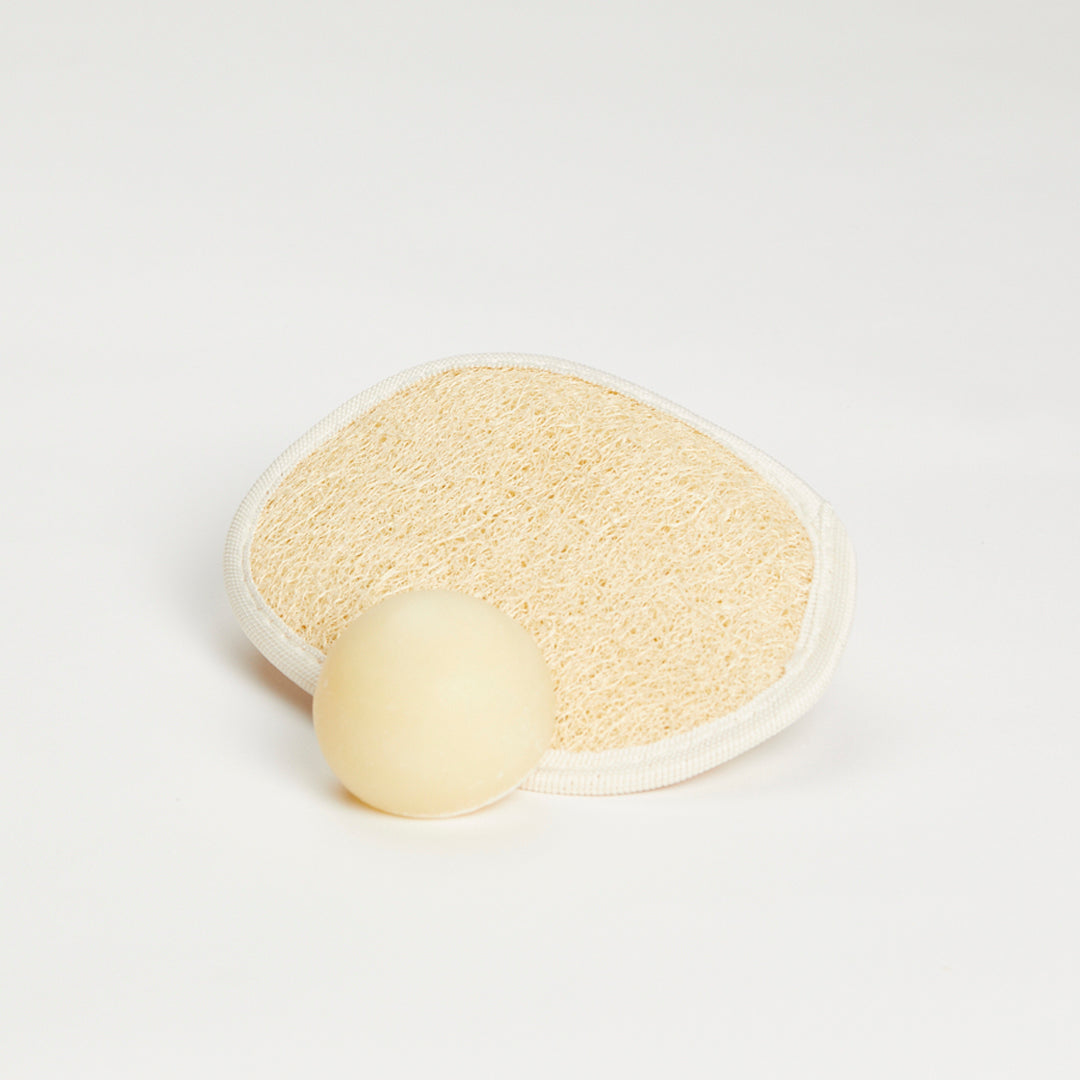 Massage Pad aus Luffa & Baumwolle